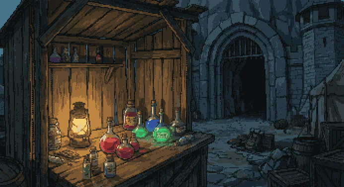 Dungeon Entrance Potions