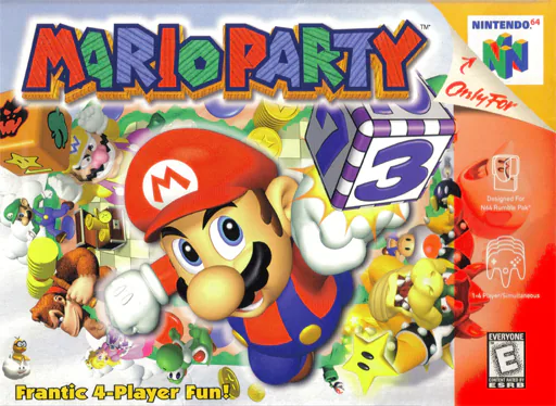 Mario Party Nintendo 64 box art