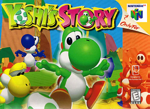 Yoshi's Story Nintendo 64 box art